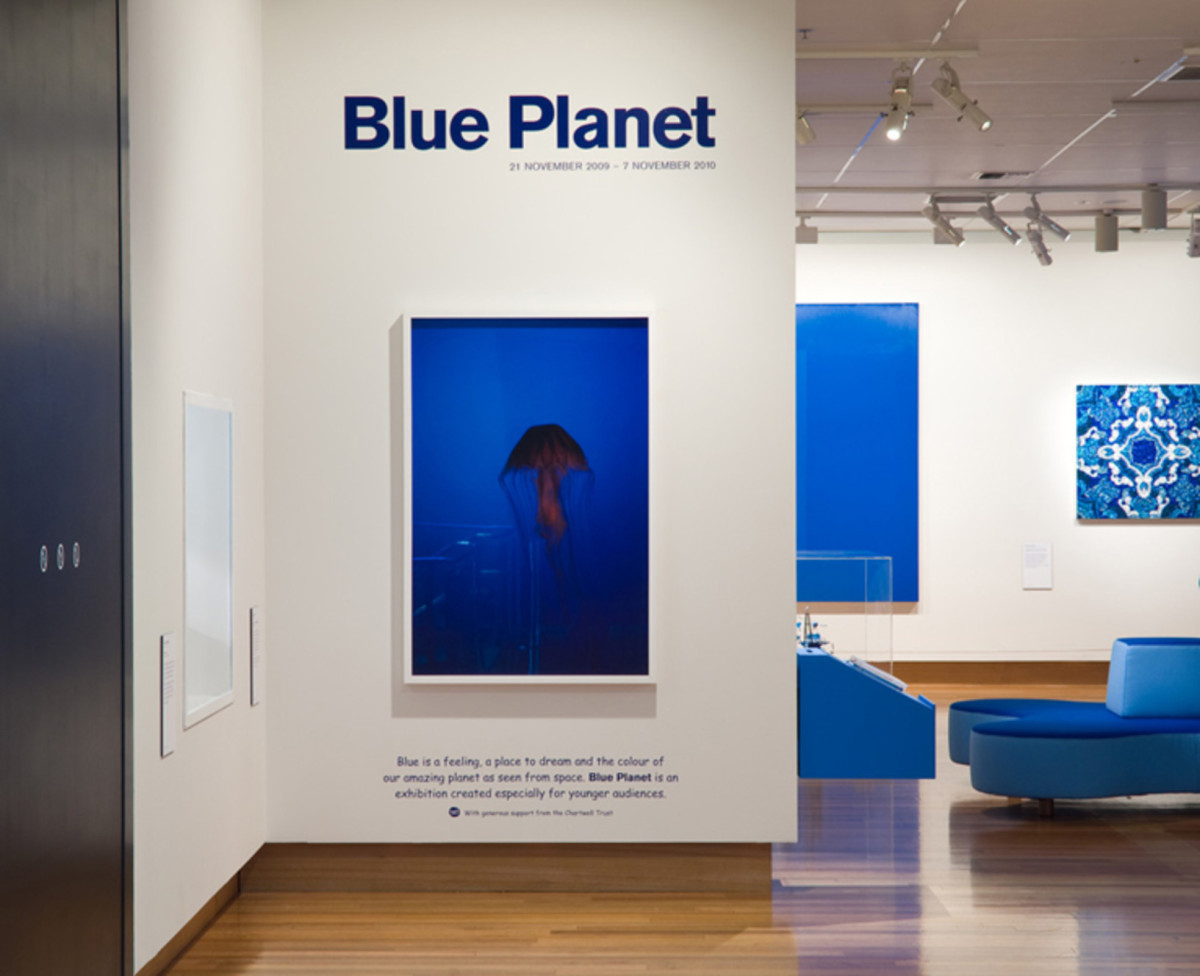 blue planet installation 2