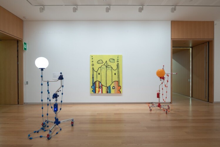 PFS-T and PFS-R. Installation view, Auckland Art Gallery Toi o Tāmaki, Aotearoa Contemporary, 6 July–20 October 2024 